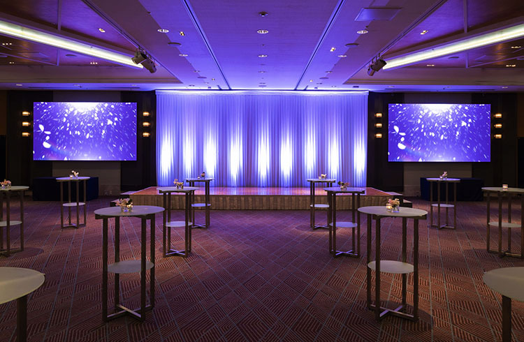 ヒルトン大阪　LEDスクリーンミーティングプラン / LEDスクリーンミーティング＆パーティープラン