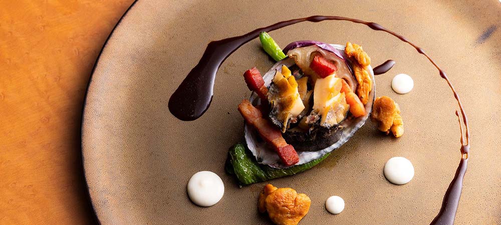 季節の「鉄板焼ディナー」