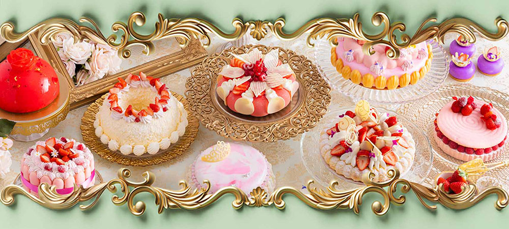 【1/8~5/31】ストロベリースイーツビュッフェ ~Marie Antoinette~