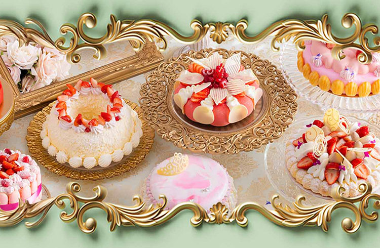 【1/8～5/31】ストロベリースイーツビュッフェ　～Marie Antoinette～