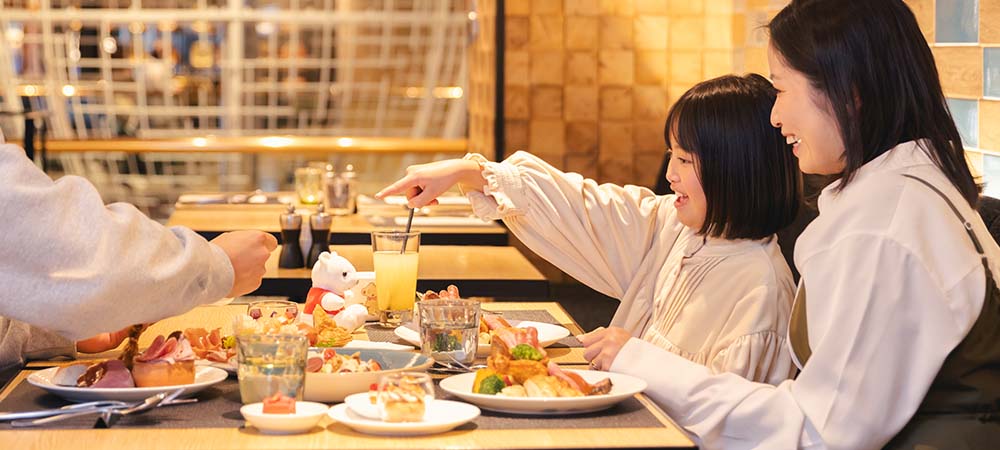 彩り豊かな美食を満喫季節のランチ＆ディナービュッフェ