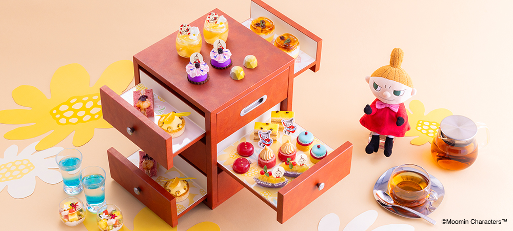 【6/4～8/30】アフタヌーンティーセット　～リトルミイのサマーアフタヌーンティー～