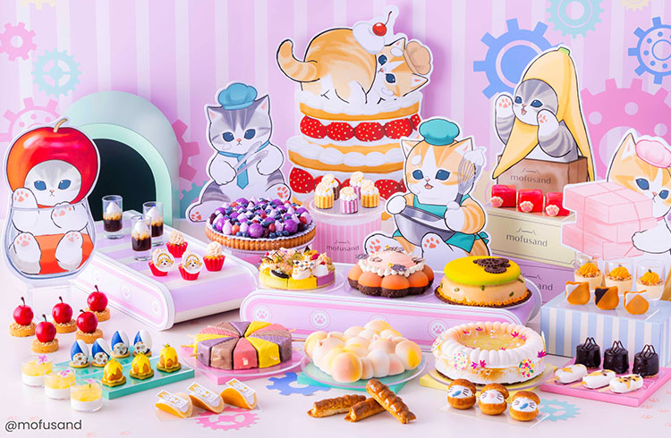 【9/3～12/27】スイーツビュッフェ　～mofusand sweets factory～