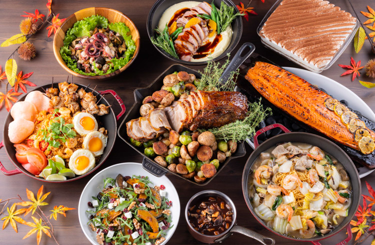[9/14～] 秋の恵みを楽しむオータムランチ＆ディナービュッフェ