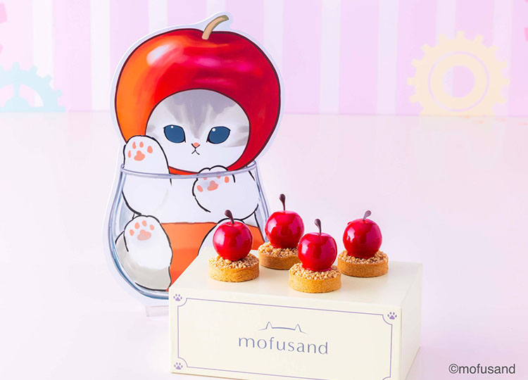 サメにゃんのおすわりケーキ